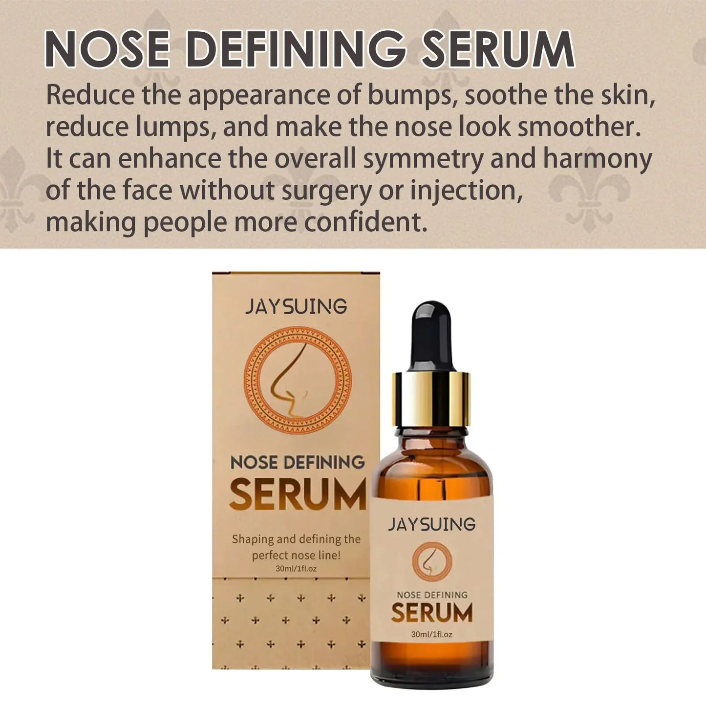 Nose Heighten Serum Rhinoplasty Firming Moisturizing Nasal Bone Remodeling Tighten Shaping Narrow Thin Smaller Nose Lift Essence