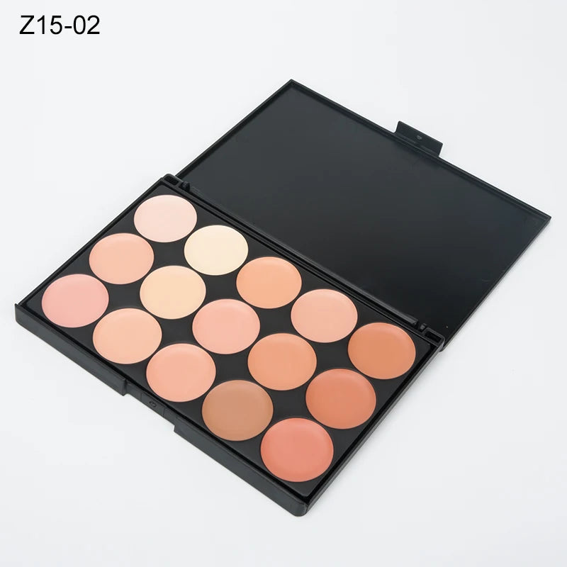 15 Colors Concealer Palettes Foundation Makeup Full Cover