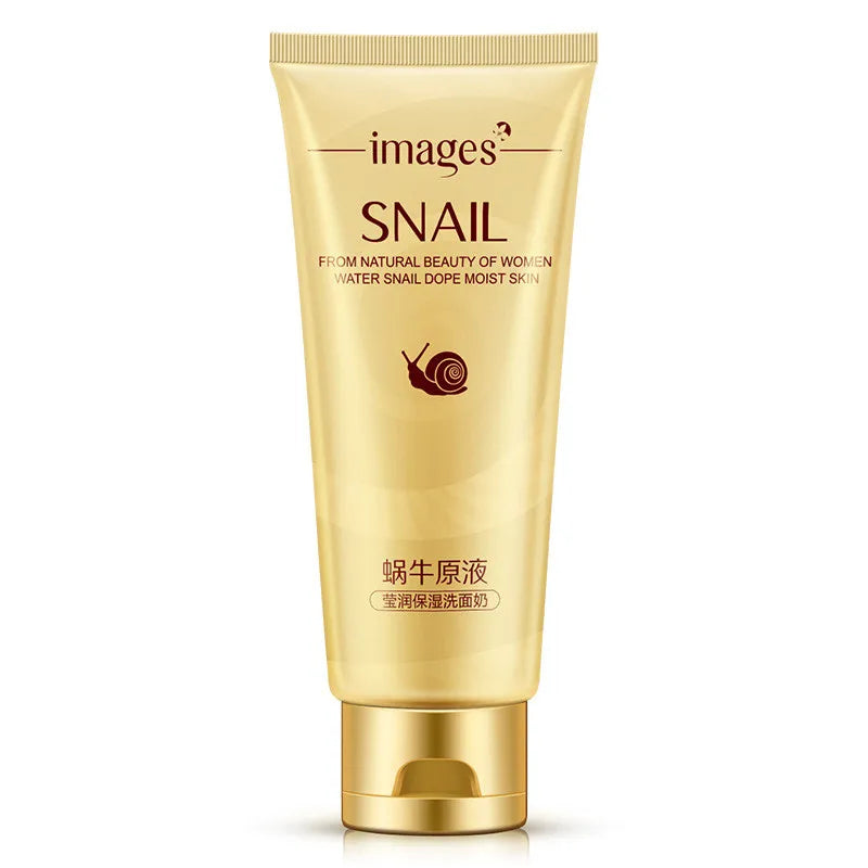 IMAGES Snail Essence Cleansing Gel Deep Clean Shrink Pores Hydrating Whitening Moisturizing 100g