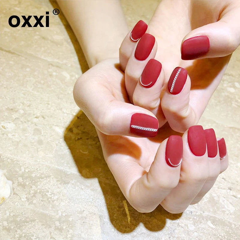 OXXI New Velvet Matte Top Coat Semi-permanent UV Nail Gel Varnish Hybrid Nails Art Desgin Matt Gellak Led Rubber Base and Top