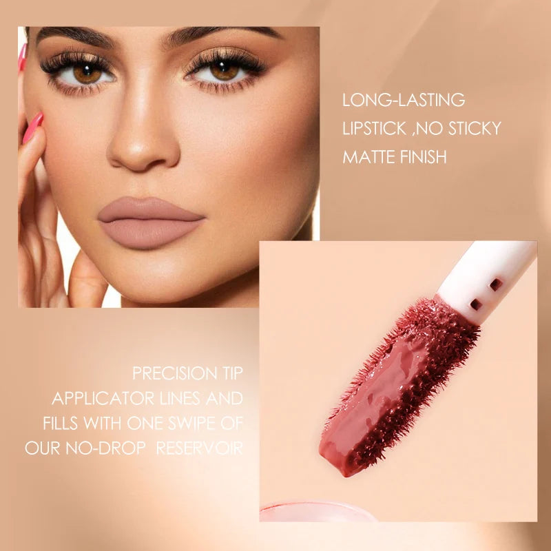 Focallure Wholesale Hot Liquid Lipgloss Matte Lipstick 37 Colors Waterproof Lip Stick Lip Tint Long Lasting Lips Makeup Woman