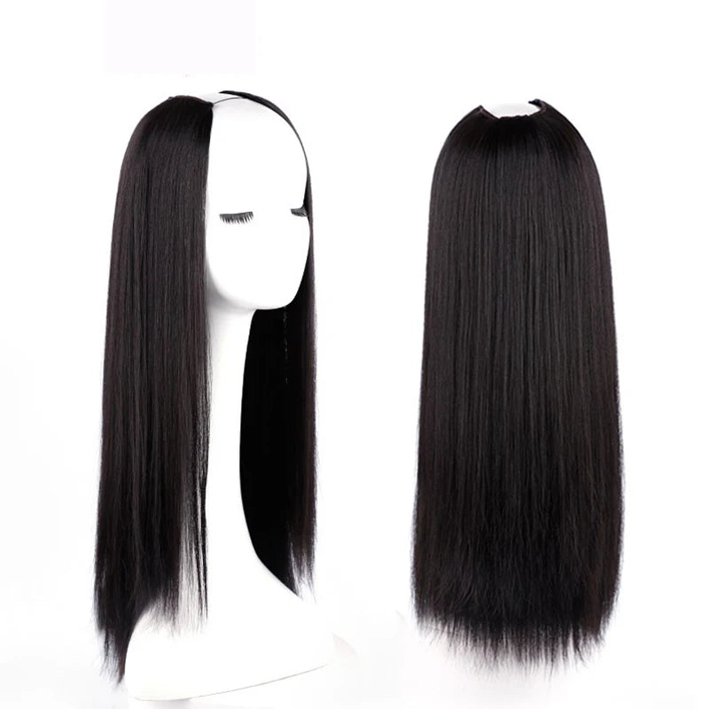 WEILAI Women Hair Accessories V Hair Extension Synthetic Wigs Hair Extension