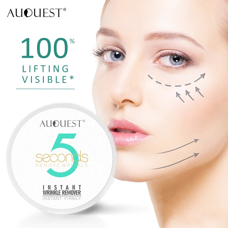 AUQUEST Instant Wrinkle Cream 5 Seconds Remove Puffy Eyes Anti Aging Firm Lifting Korean Skin Care Products Beauty Health