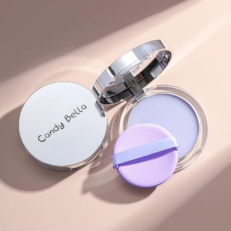 Violet Candy Bella New Purple Oil-controlling Setting Powder Contouring Powder Dermabrasion Skin-friendly Skin Natural Cosmetics