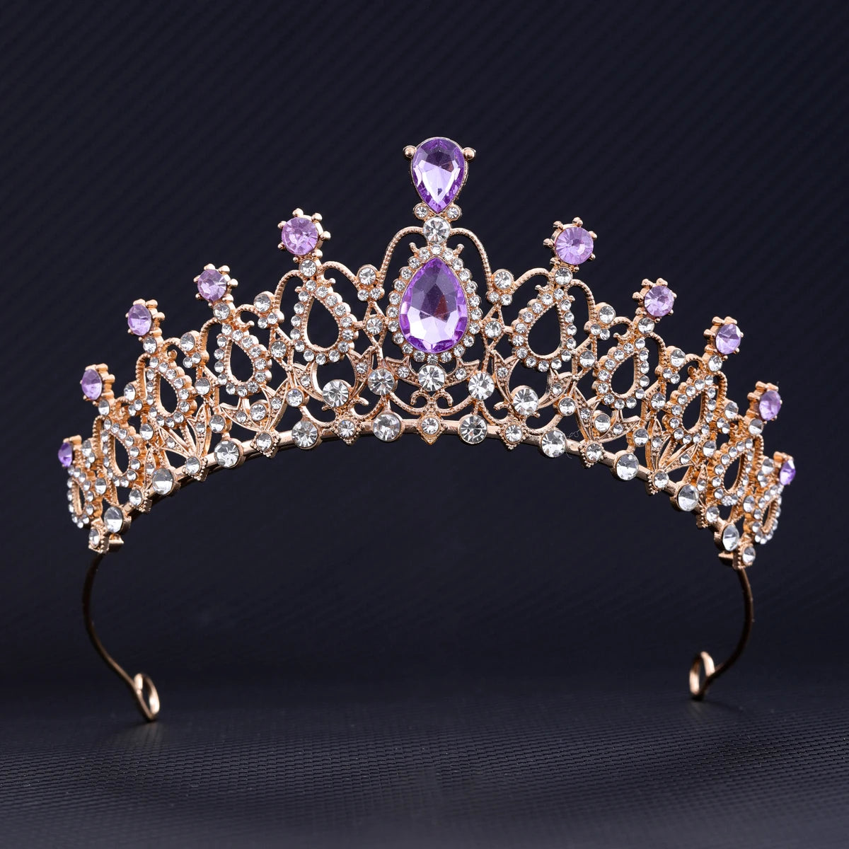 YY Wedding Bridal Rhinestone Crown for Women Crystal Crowns Tiaras Girls Party Crown Hair Accessiories Fashion Jewelry Ornaments