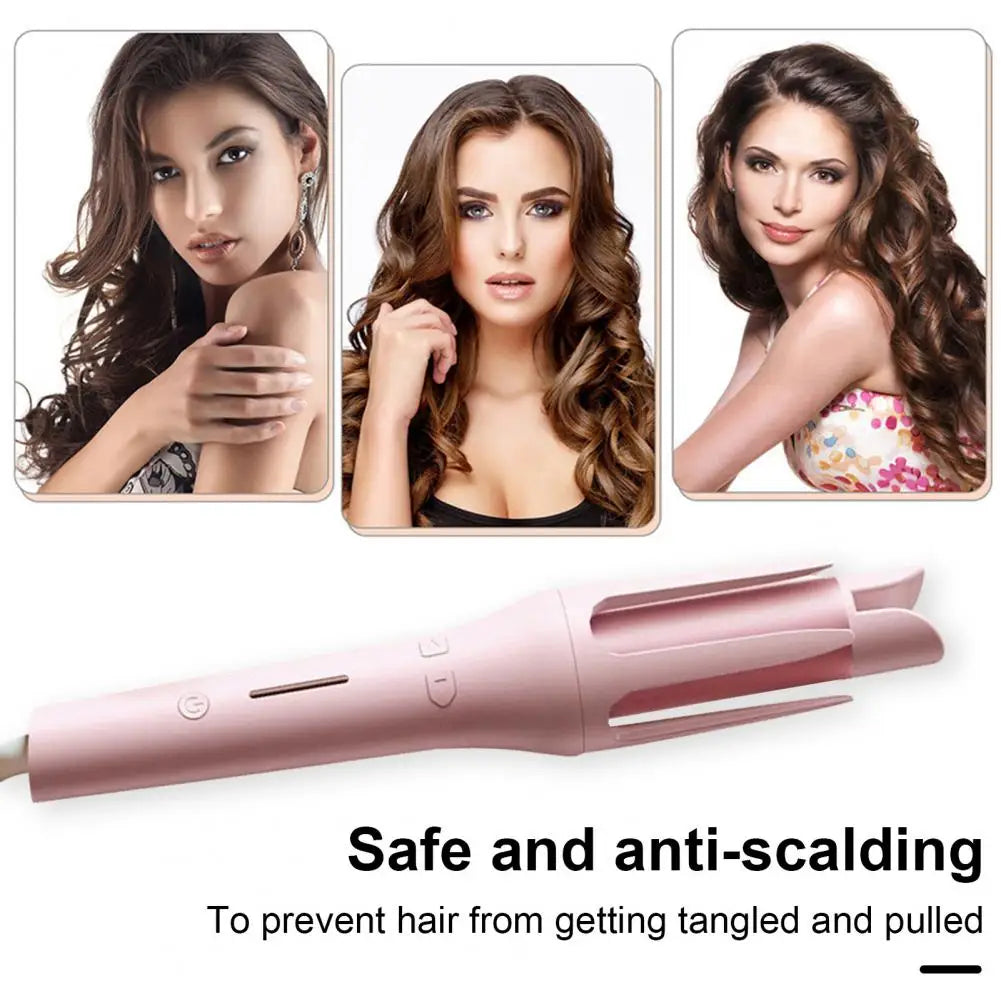 Automatic Hair Curling Iron Half-wrap Design Curler Professional 32mm Ceramic Hair Curling Iron with for Wavy for Women