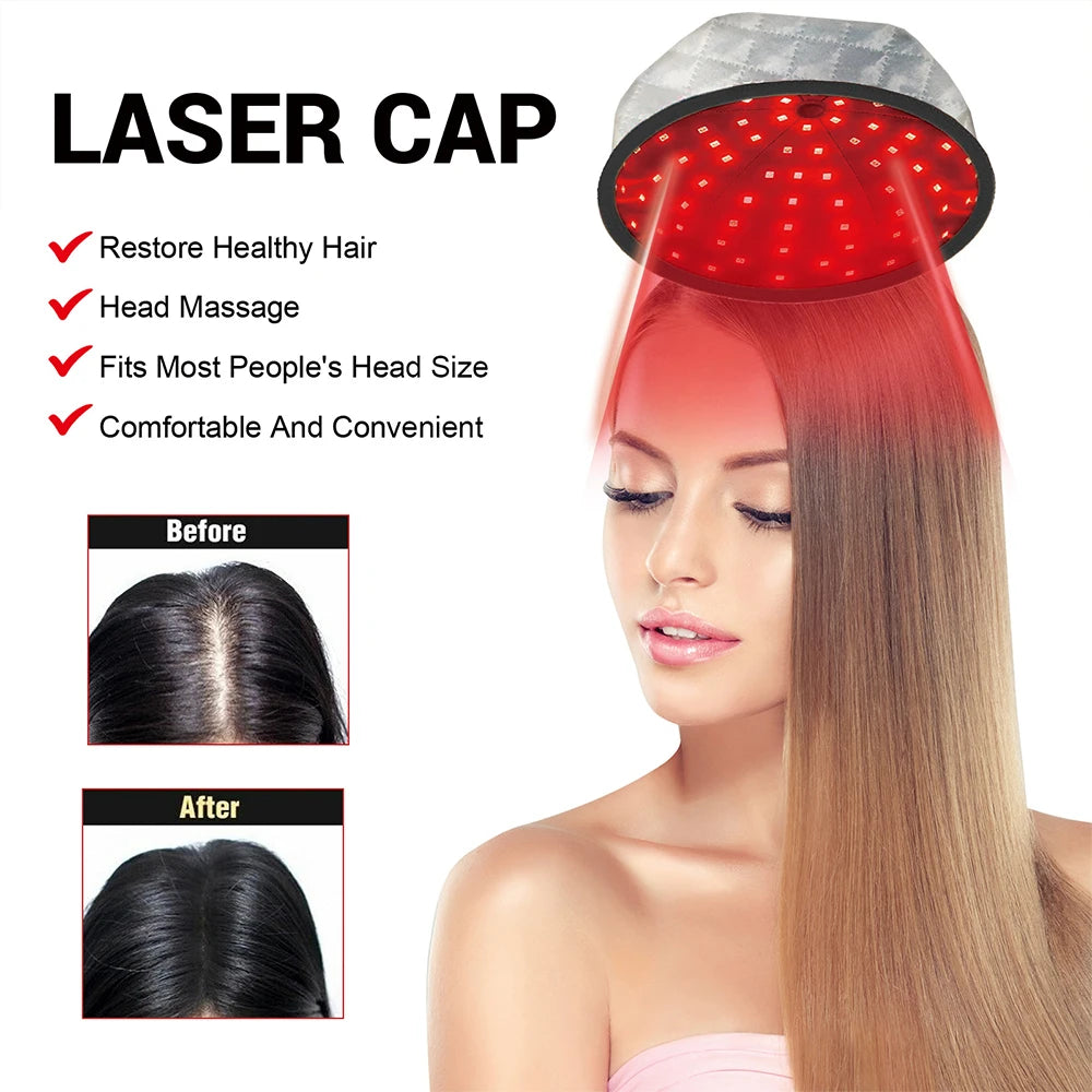 Hair Steamer Cap Electric Hair Heating Cap SPA Nourishing Hair Care Cap Waterproof Anti-electricity Control Heating Baked Oil