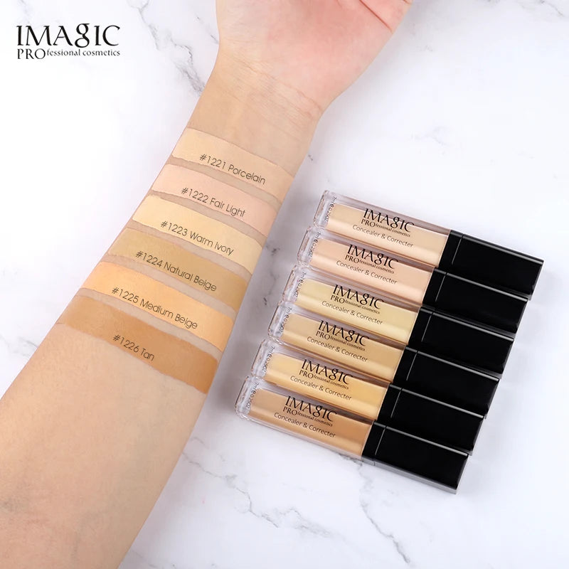 IMAGIC 6 color concealer makeup facial primer facial contour liquid concealer foundation eye make up