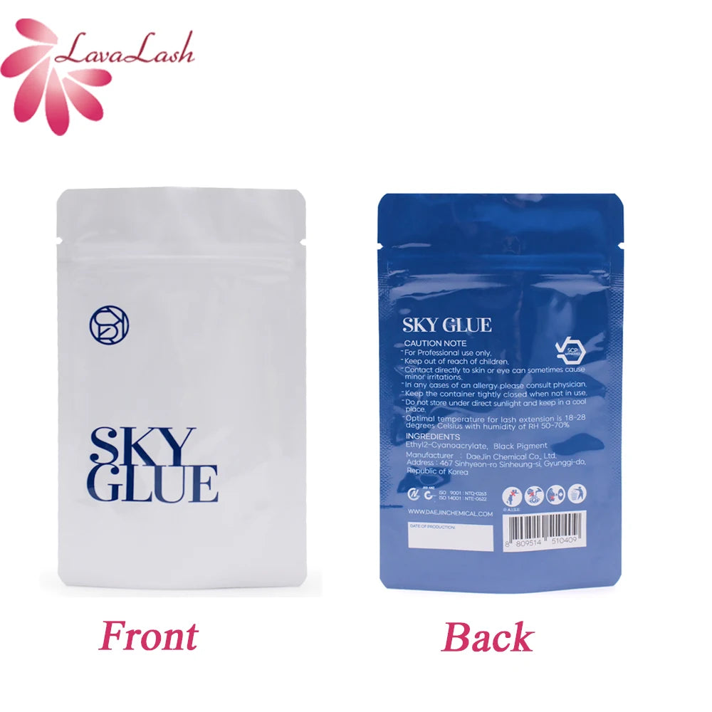 Korea Sky S+ Glue 1s Fast Dry Strong Eyelash Extension Glue Retention 6-7 Weeks No Irritation False Lash Adhesive