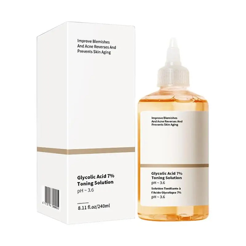 Glycolic Acid 7% Toning Solution Ordinary Acne Remover Lifting Firming Wrinkles Glowing Facial Care Glycolic Acid Toner