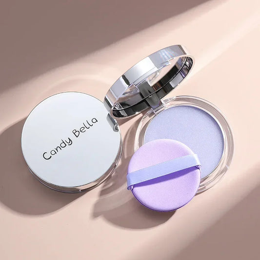 Candy Bella Violet Setting Powder Skin-friendly Skin Natural Face Long Lasting Oil-controlling Contouring Powder Cosmetics