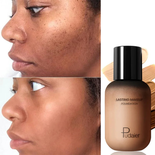 Pudaier Concealing Makeup Matte Tonal Base Liquid Cosmetics Foundation