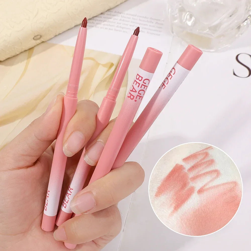 8-color Lip Liner Pencil Set Matte Nude Contour Lipliner Pencil Lipstick Waterproof Long Lasting Lipstick Pen Lip Tint Cosmetics