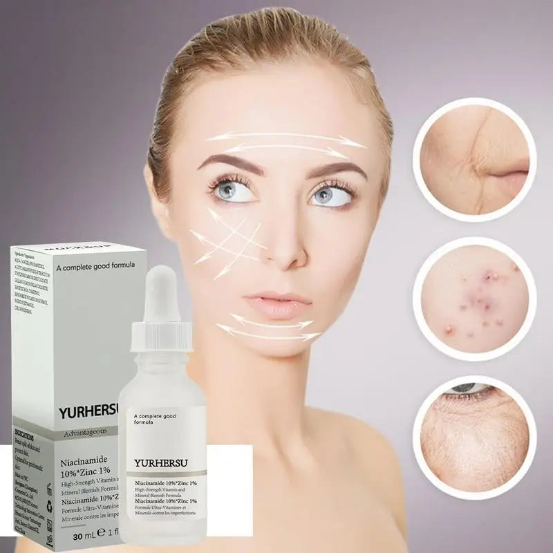 Niacinamide Essence Niacinamide 10% Zinc 1% Moisturizing Brightening Facial Essence Skin Rejuvenating Firming Moisturizer