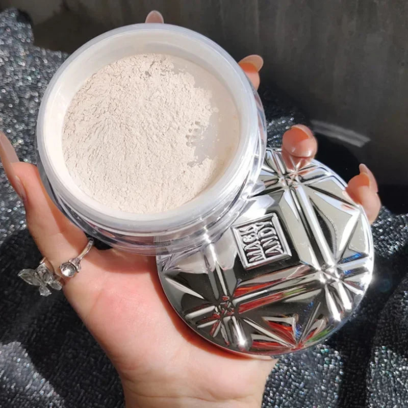 Mack Andy Loose Setting Loose Powder Large Capacity Hair Setting Powder Waterproof No Makeup Powder