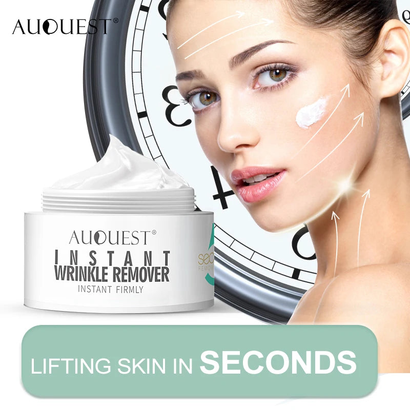 AUQUEST Instant Wrinkle Cream 5 Seconds Remove Puffy Eyes Anti Aging Firm Lifting Korean Skin Care Products Beauty Health