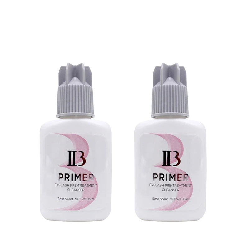 IB Eyelash Extensions Glue Primer for Individual Lash 15ml Korea Original Rose Fixing Agent False Lashes Primer Makeup Tools