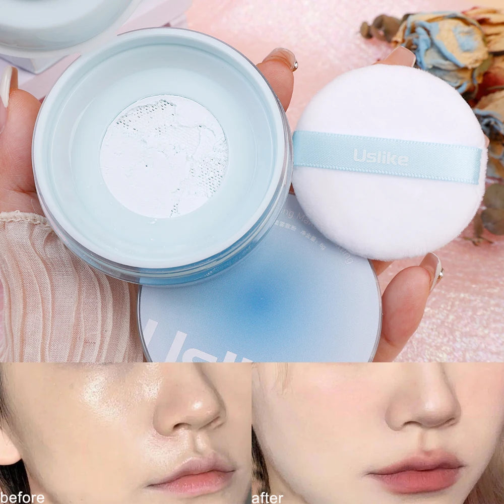 Face Loose Powder Matte Translucent Setting Powder Mineral Korean Cosmetics Waterproof Lasting Oil-control Makeup Loose Powder