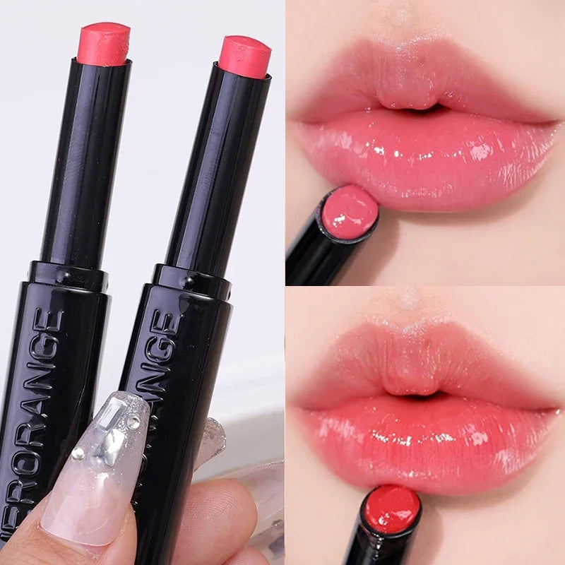 Water Light Jelly Solid Lip Gloss Long Lasting Moisturizing Waterproof Non-stick Cup Mirror Lipsticks Tint Lips Makeup Cosmetics