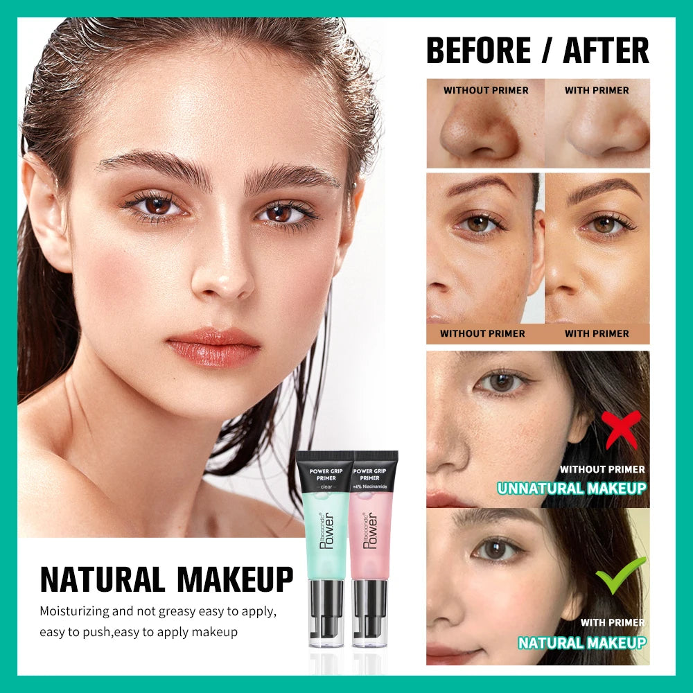 Facial Base Primer Pores Invisible Oil Control Make Up Face Base Cream Foundation Powder Grip Primer Cosmetic