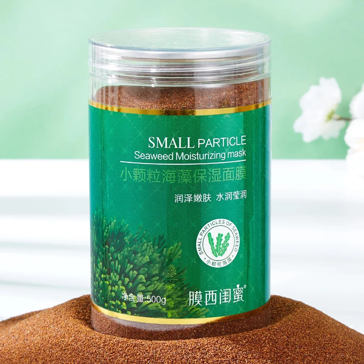 Milk Seaweed Jelly Mask Powder Small Particles Marine Algae Moisturizing Mask Mud Softening Skin Improving Roughness