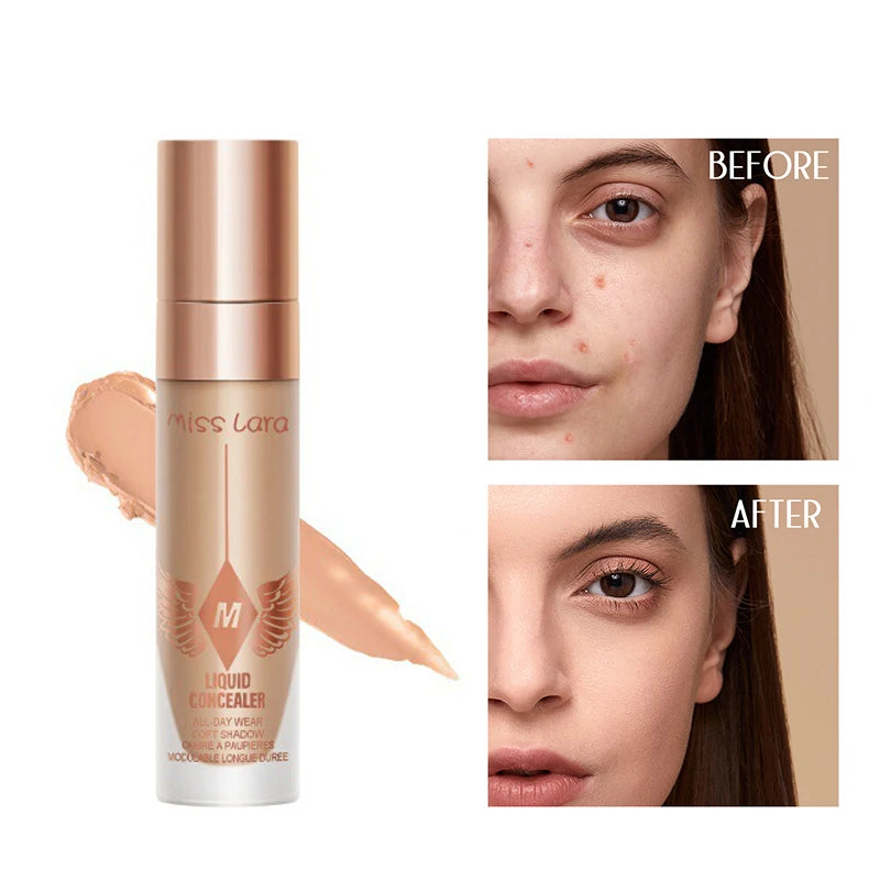 Silky Soft Corrector Concealer Full Coverage Waterproof Lasting Dark Circles Moisturizing Foundation Cream Base Makeup Cosmetics