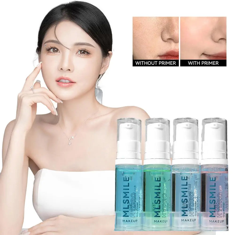 Moisturizing Facial Base Primer Hydrating Face Pre Oil Base Invisible Facial Even Brightens Skin Pores Control Makeup Prime B2U3