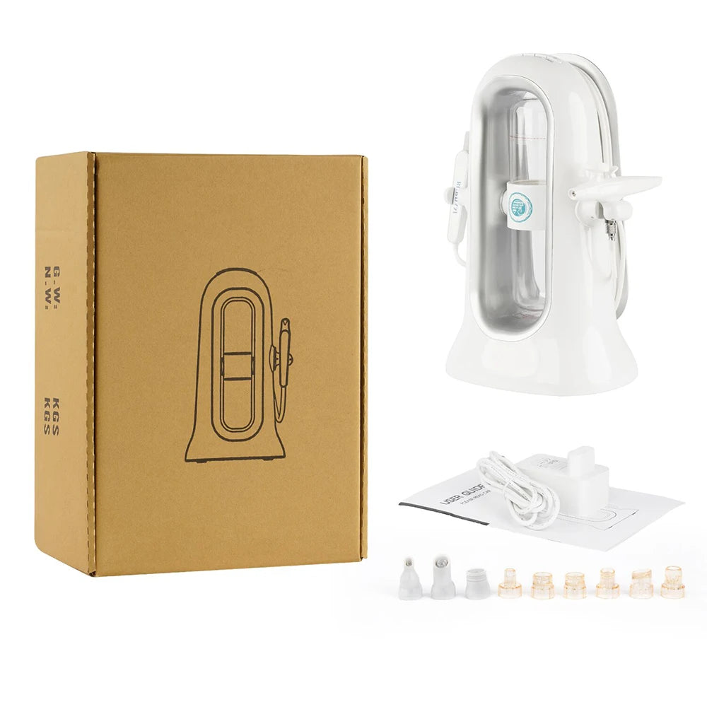 Home Use Hydra Suction Blackhead Cleansing Moisturizing Oxygen Injection Instrument Aqua Peeling SPA Dermabrasion Beauty Machine