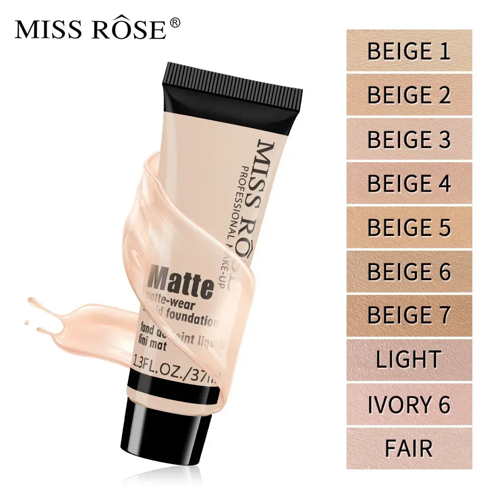 Miss Rose  Natural Nude Matte Foundation