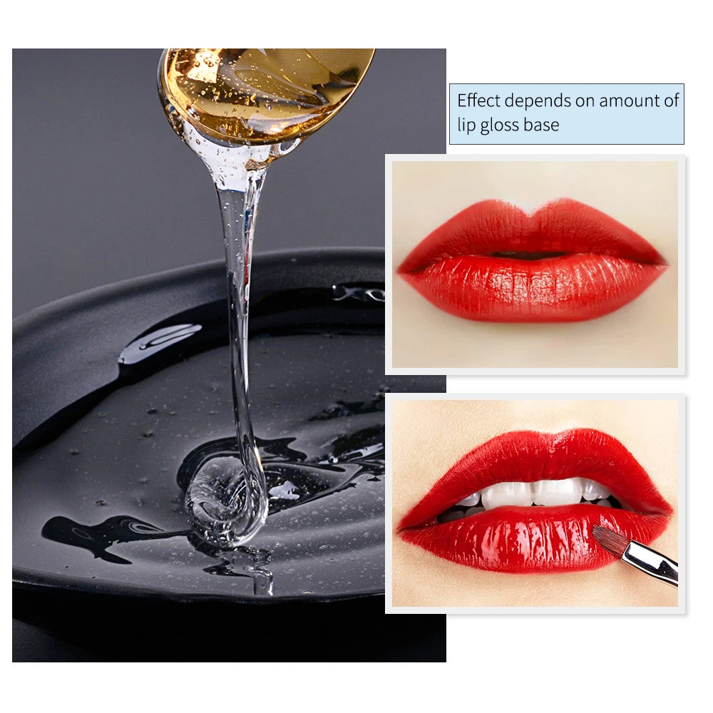 Lipstick Raw Material Moisturizing Matte Transparent Clear Lip Gloss Base Gel Oil Non-stick Gel Lip Gloss Lipgloss