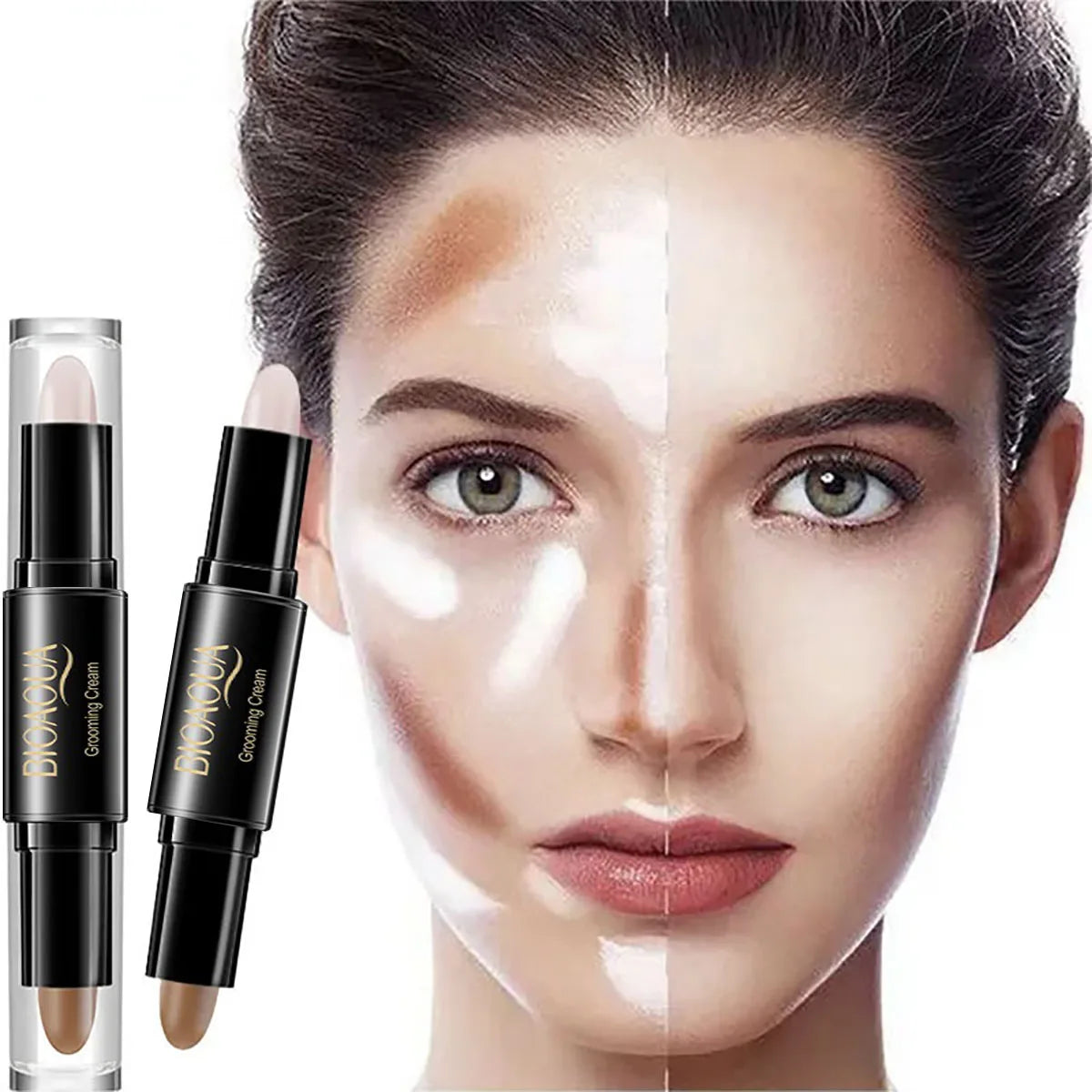 Face Concealer Contouring for Face Bronzer Beauty Women's Cosmetics