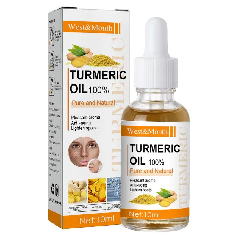 Turmeric Essential Oil Moisturizing Moisturizing Tightening Brightening and Reducing Fine Lines Natural Pure Turmeric Oil