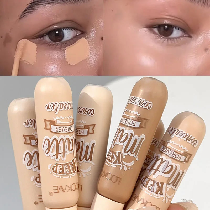 Waterproof Matte Liquid Concealer Cream Makeup Moisturizing