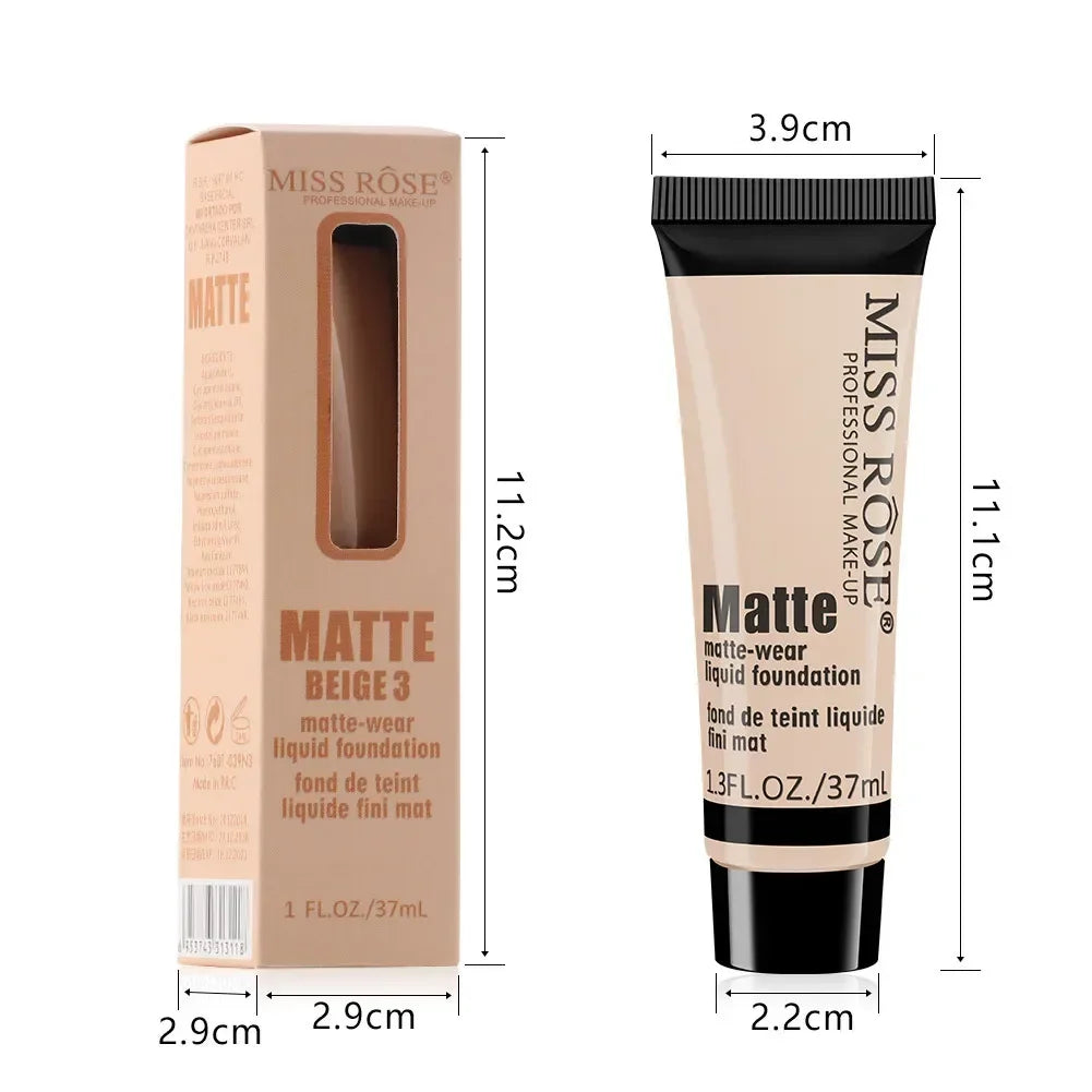 Miss Rose  Natural Nude Matte Foundation