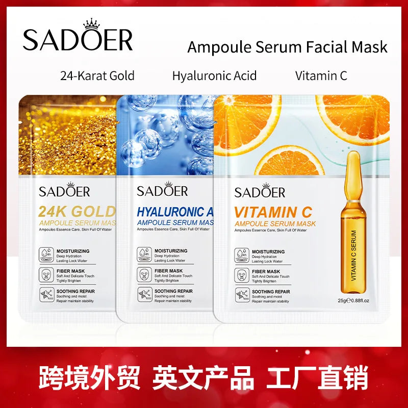 Essence Mask Hyaluronic Acid Hydrating Vitamin C skin Moisturizing