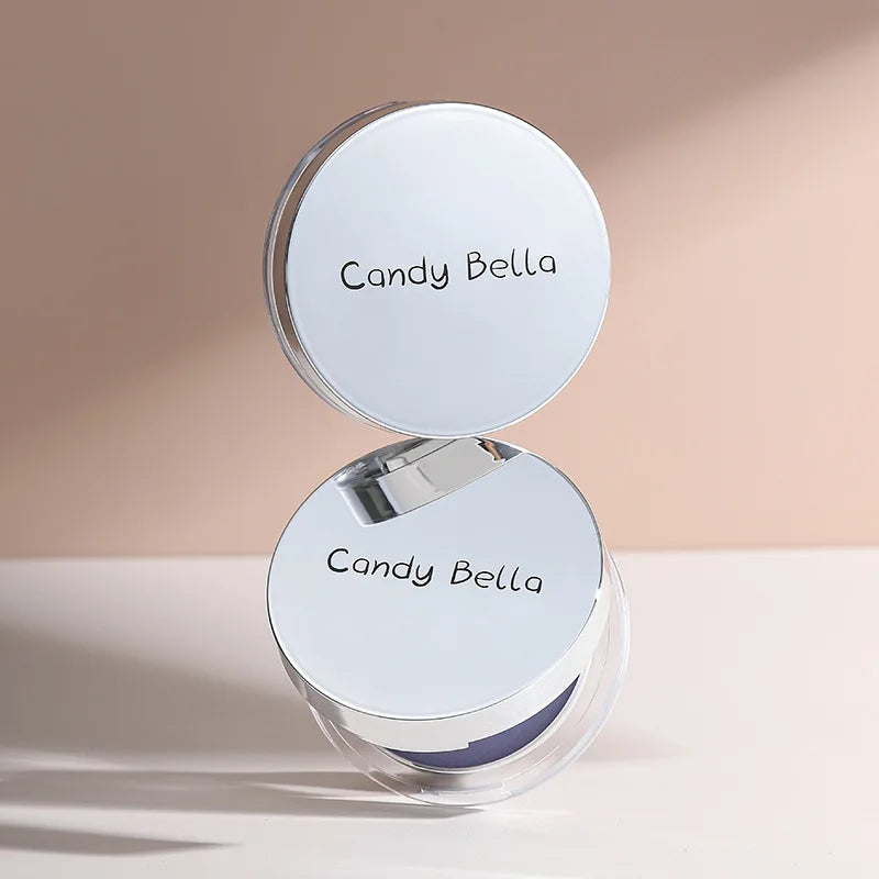 Violet Candy Bella New Purple Oil-controlling Setting Powder Contouring Powder Dermabrasion Skin-friendly Skin Natural Cosmetics