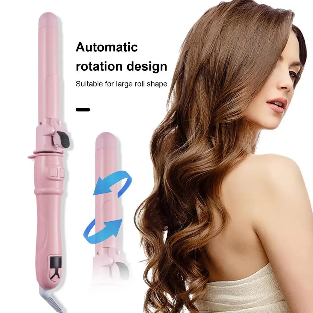 36.5cm Rotating Curling Iron Full Automatic Self Spinning Create Big Waves Curls Hair Curling Stick Women Beauty Accessories