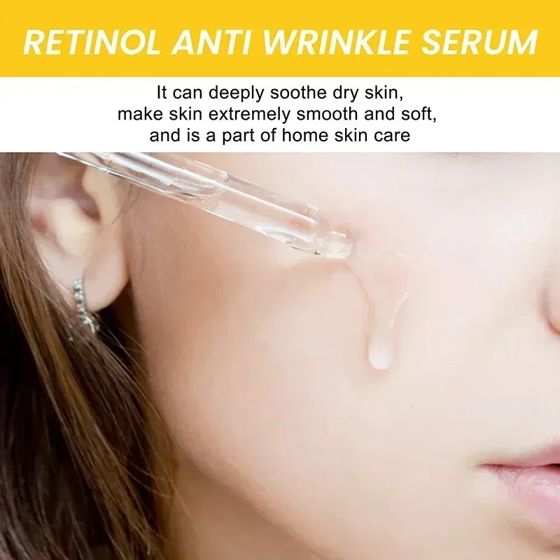 Wrinkle Remover Face Serum Lifting Firming Fade Fine Lines Anti-aging Essence Whitening Brighten Nourish Skin Care