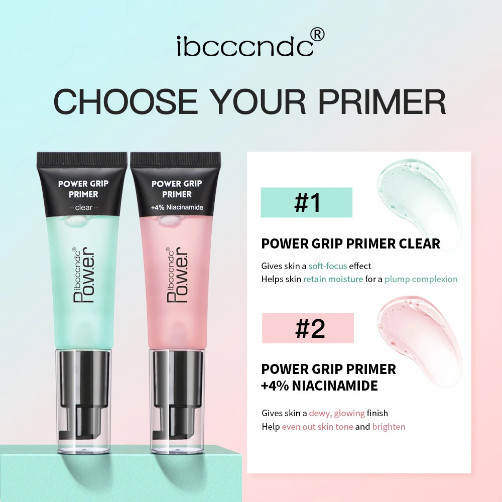 ibcccndc Face Primer Makeup Base 24ml Invisible Pore Smooths Fine Lines Oil-Control Brighten Moisture Primer for Face Cosmetics