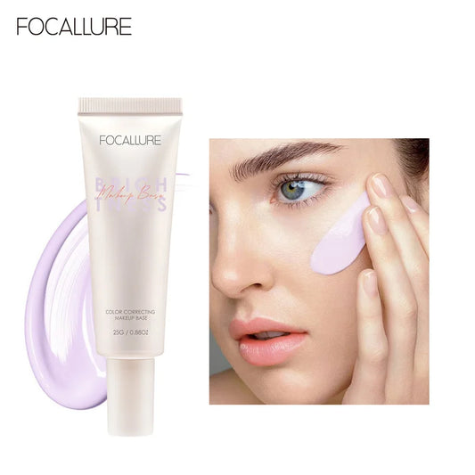 FOCALLURE Face Primer Moisturizing Cream Before Makeup Lasting Oil-control Corrector For Skin Color Redness Dullness Acne Fixer