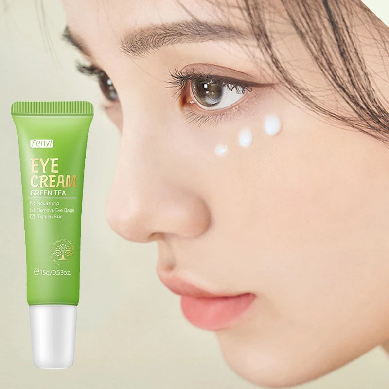 Facial Products Kit Sakura / Green Tea Face Cream Nourishing Skin Face Serum Fade Dark Circle Eye Cream Skincare Korean Cosmetic