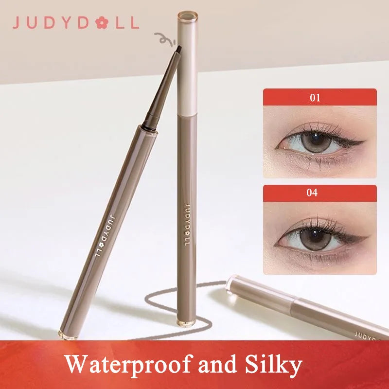 Judydoll Eyeliner Gel Pen Fine Smooth Waterproof Anti-scuffing Long-lasting Non-Smudge Eye Liner Pencil