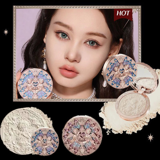 Flower Knows Little Angel Highlighter Matte Pearlescent Face Contouring Natural Shine Highlighting Body Shimmer Cosmetics