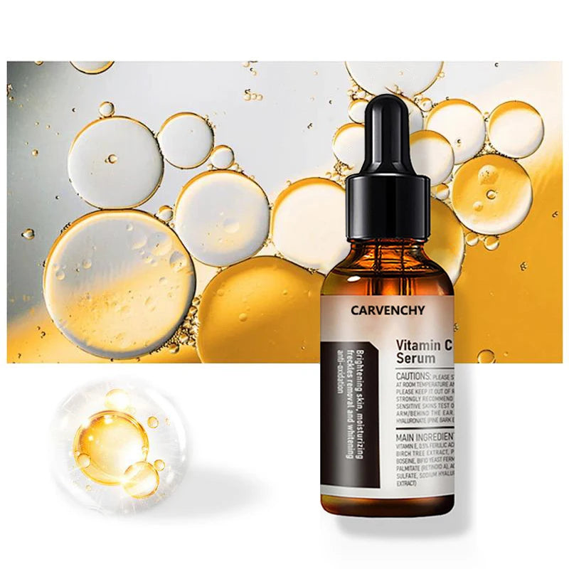 Vitamin C Facial Serum Essence Firming And Improving Darkening Hydrating Facial Essence To Moisturize And Shrink Pores