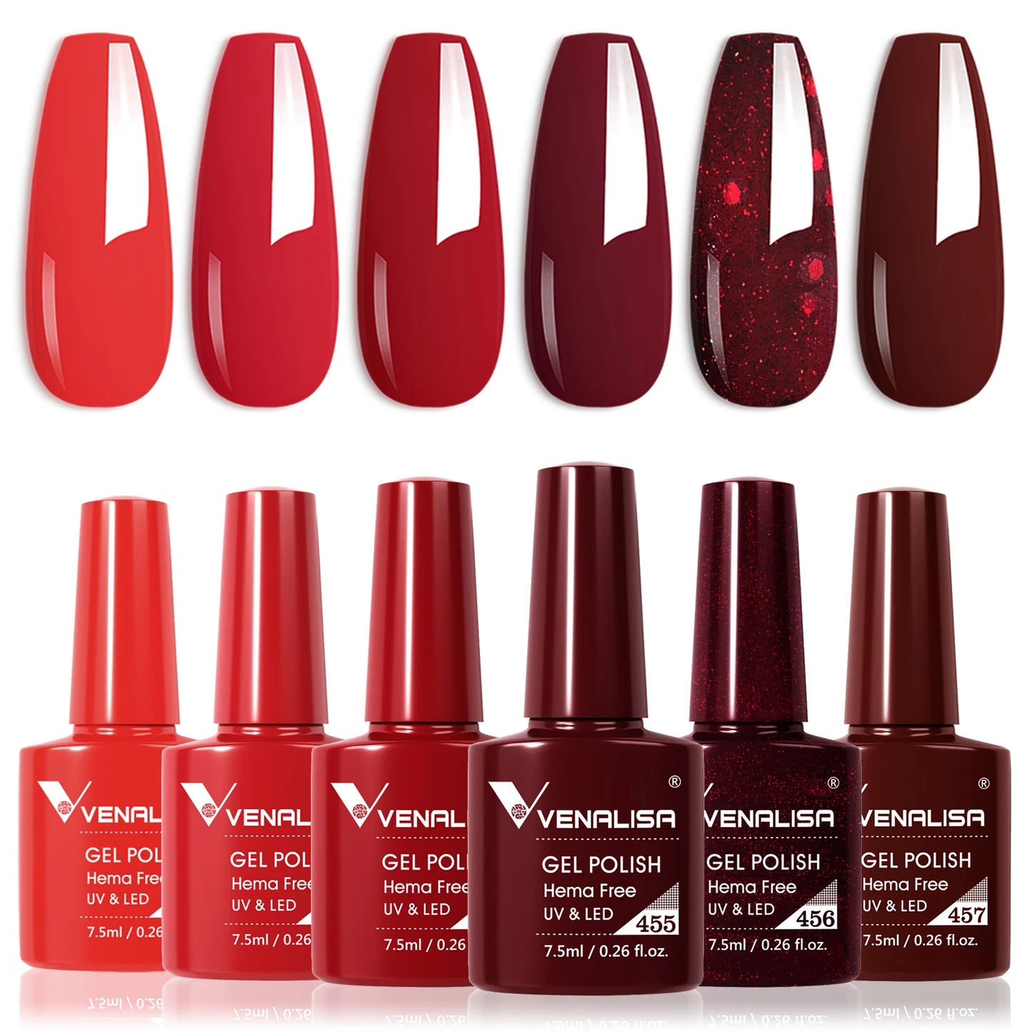 6/12pcs/lot Venalisa Gel Nail Polish New Arrival VIP Kit Nude Natural Color Series Brown Earth Coffee Rubber Base Coat Jelly Gel