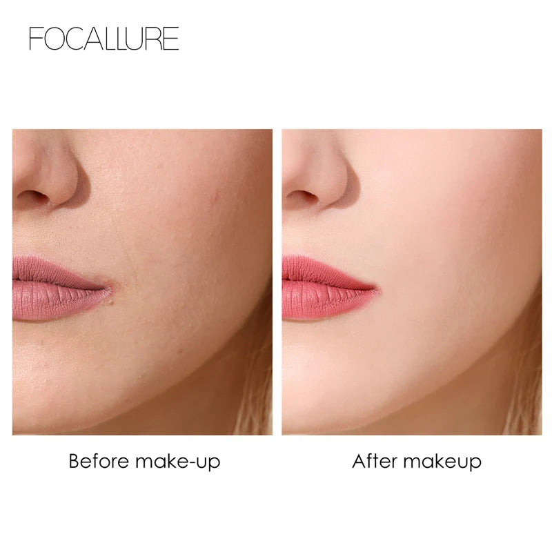 FOCALLURE 4 Colors Matte Loose Powder Waterproof Oil-control Makeup Setting Powder Finish Face Cosmetics for Women