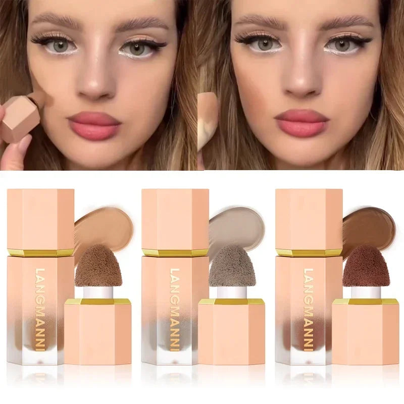 Waterproof Face Makeup Liquid Contour Cream Rouge Tint Repairing Contouring 3 Colors Highlighter Bronzer Pen Women Face Cosmetic