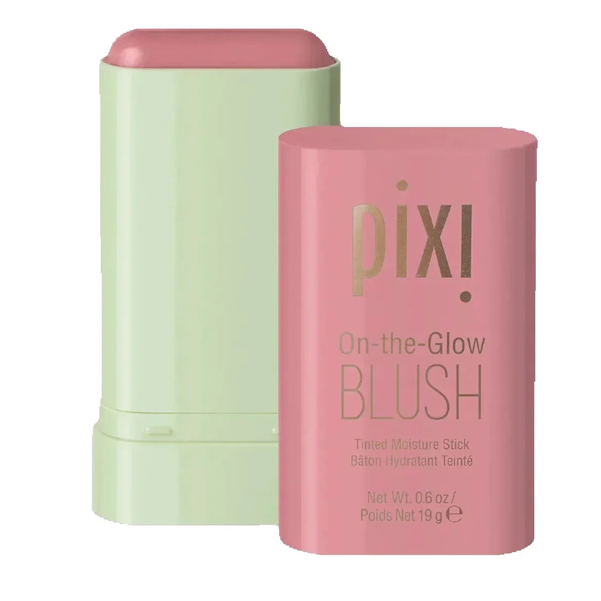 Pixi 3-in-1 Blush Stick Cheek Lip Tinted Moistured Brighten Blush Cream Blusher Hydrating Tinted Blush Stick Rouge Blusher Cream