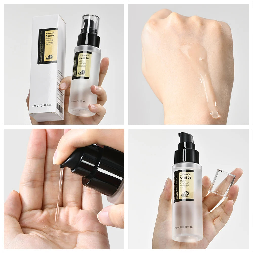 Snail Mucin 96% Power Repairing Essence Hydrating Serum for Face with Snail Secretion Filtrate for Dull & Damaged Skin