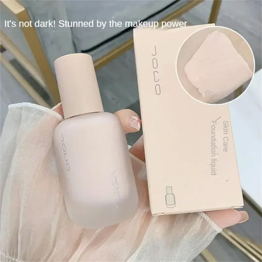 Liquid Foundation Full Concealer Waterproof Base Brighten Whitening Cover Dark Circles Matte Face Foundation Makeup Cosmetic